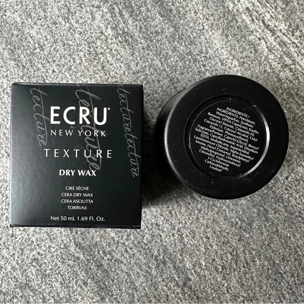 NEW ECRU New York Paraben free Texture Dry Wax for Men Matte finish 1.69 oz
